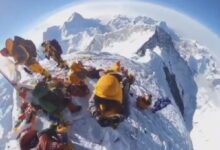 Monte Everest é gravado em 360º por alpinistas