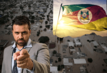 Pablo Marçal sendo acusado por suposta Fake News